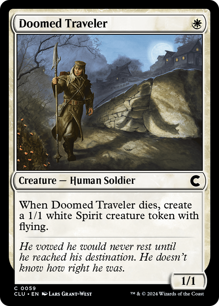 Doomed Traveler [Ravnica: Clue Edition] | Grognard Games