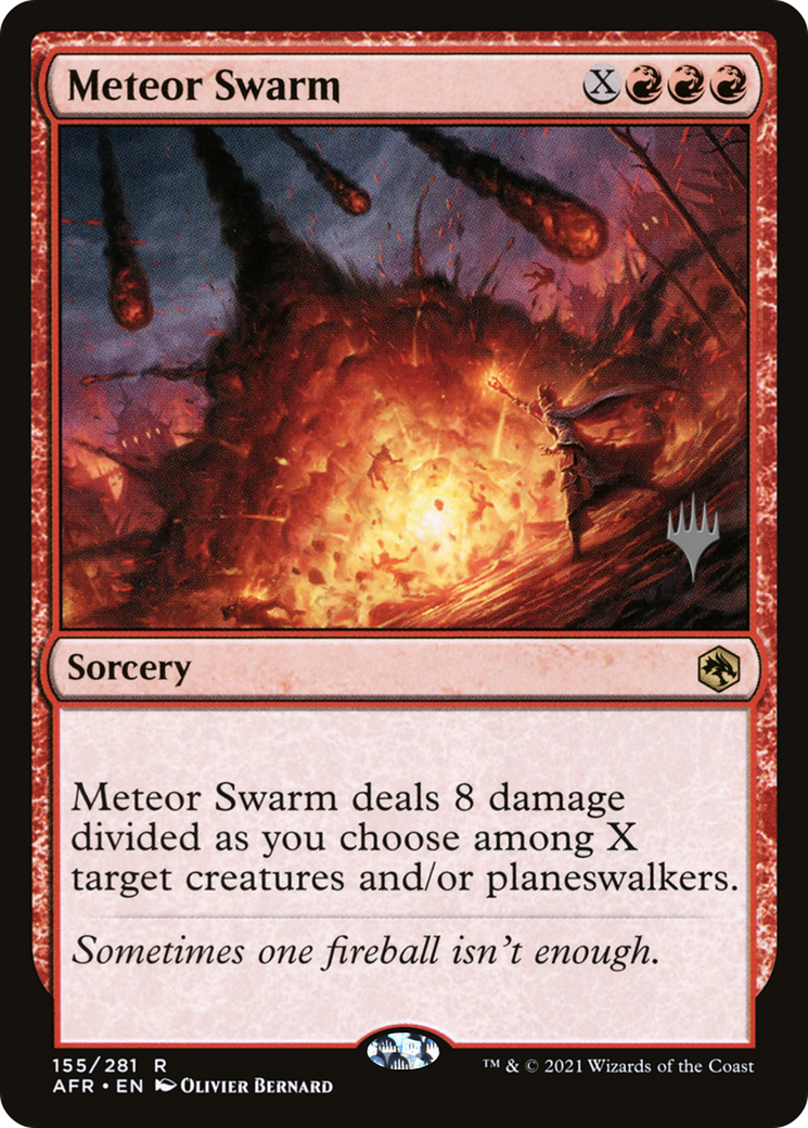 Meteor Swarm (Promo Pack) [Dungeons & Dragons: Adventures in the Forgotten Realms Promos] | Grognard Games