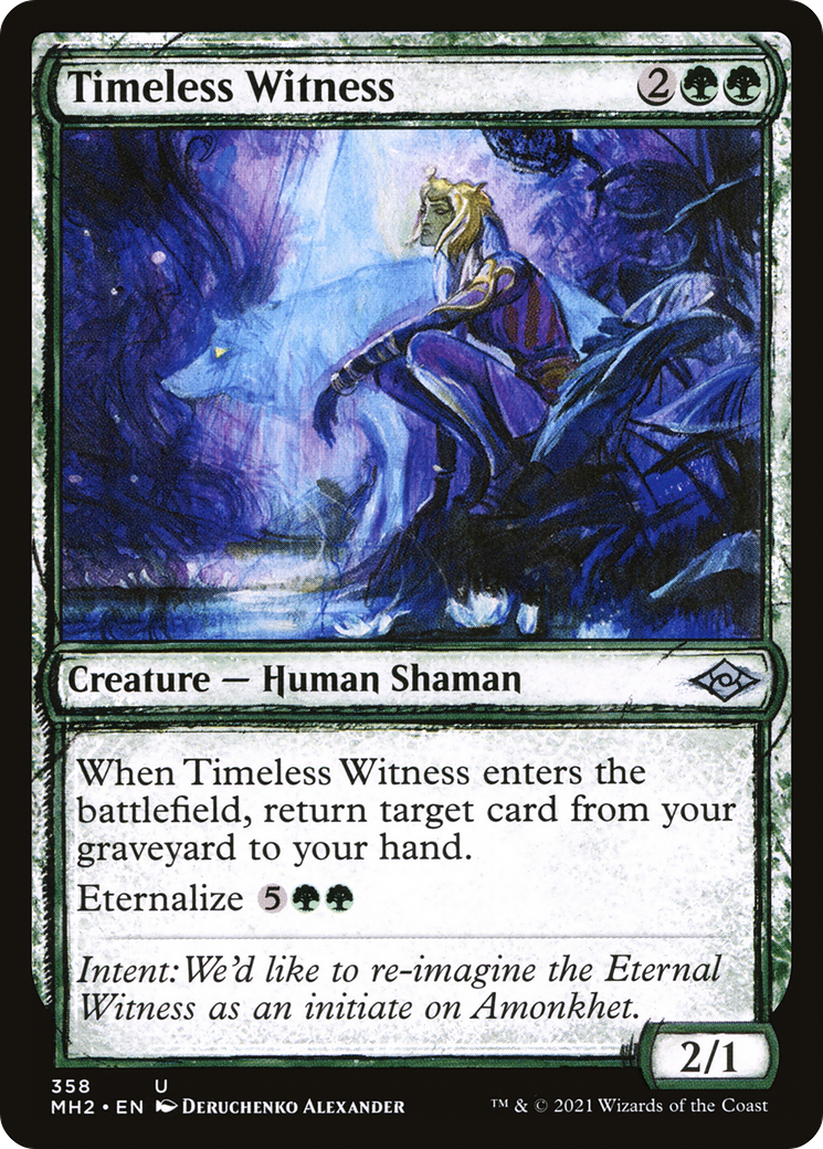 Timeless Witness (Sketch) [Modern Horizons 2] | Grognard Games