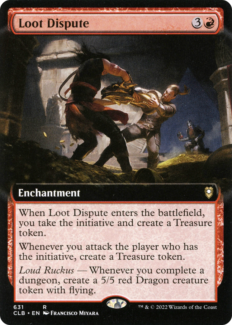 Loot Dispute (Extended Art) [Commander Legends: Battle for Baldur's Gate] | Grognard Games