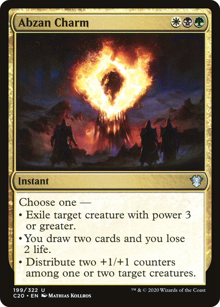 Abzan Charm [Commander 2020] | Grognard Games