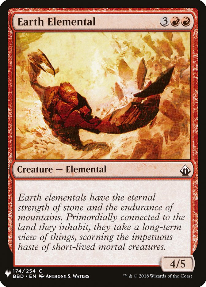 Earth Elemental [Mystery Booster] | Grognard Games