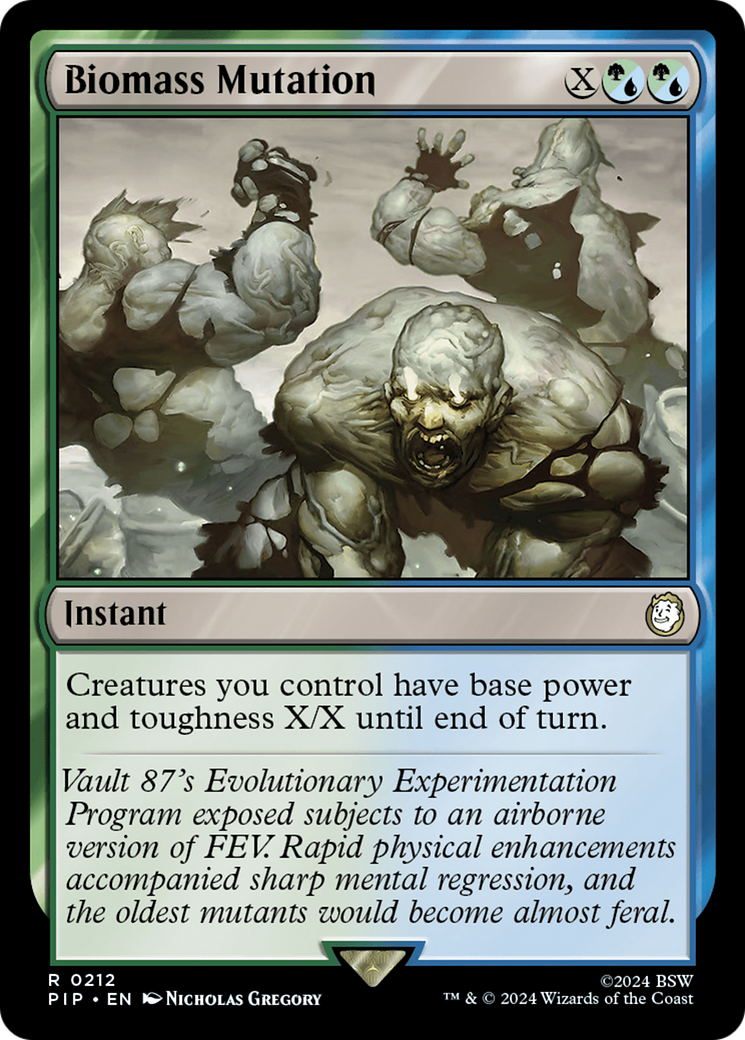 Biomass Mutation [Fallout] | Grognard Games