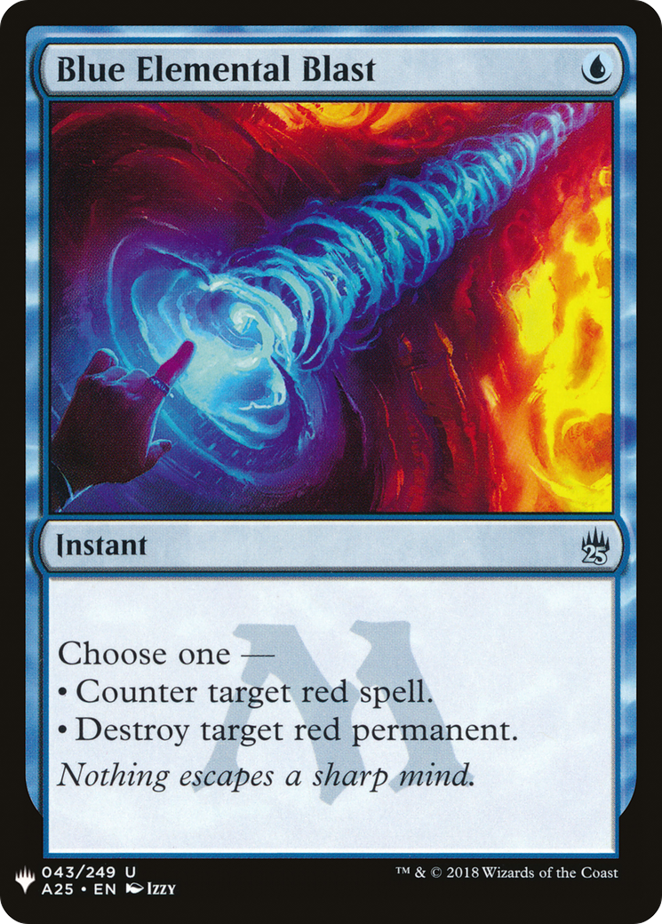 Blue Elemental Blast [Mystery Booster] | Grognard Games