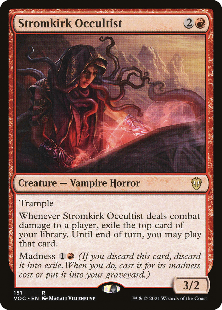 Stromkirk Occultist [Innistrad: Crimson Vow Commander] | Grognard Games