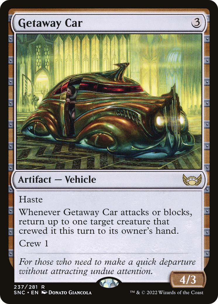 Getaway Car (SNC-237) - Streets of New Capenna | Grognard Games