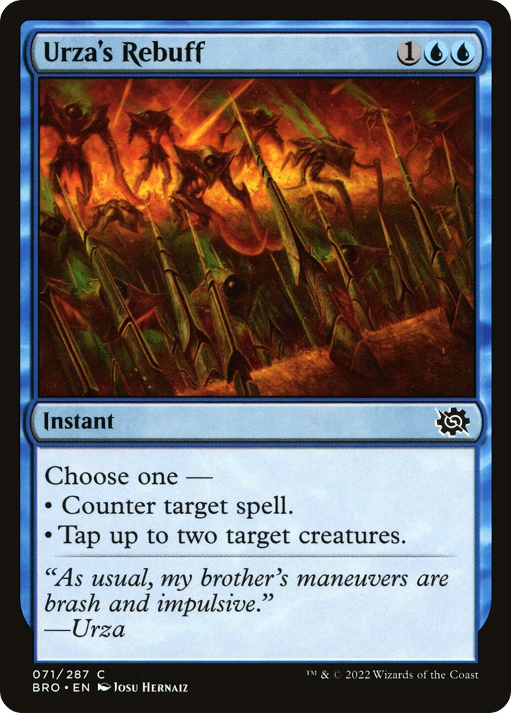 Urza's Rebuff [The Brothers' War] | Grognard Games