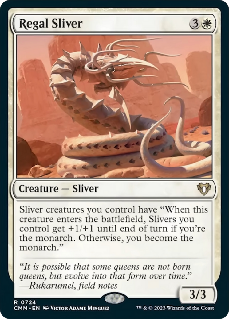 Regal Sliver [Commander Masters] | Grognard Games