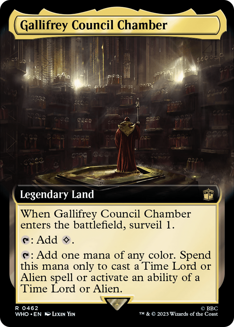 Gallifrey Council Chamber (Extended Art) [Doctor Who] | Grognard Games