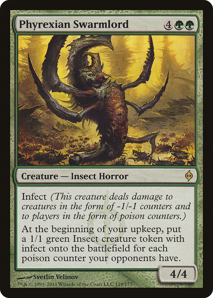 Phyrexian Swarmlord [New Phyrexia] | Grognard Games
