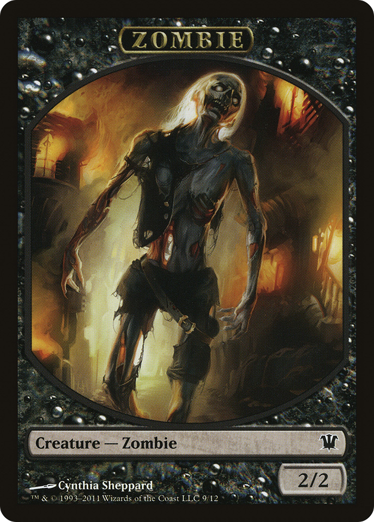 Zombie (9/12) [Innistrad Tokens] | Grognard Games