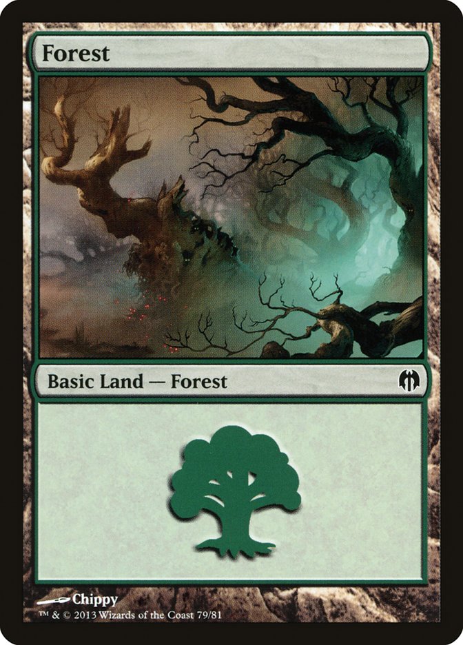 Forest (79) [Duel Decks: Heroes vs. Monsters] | Grognard Games