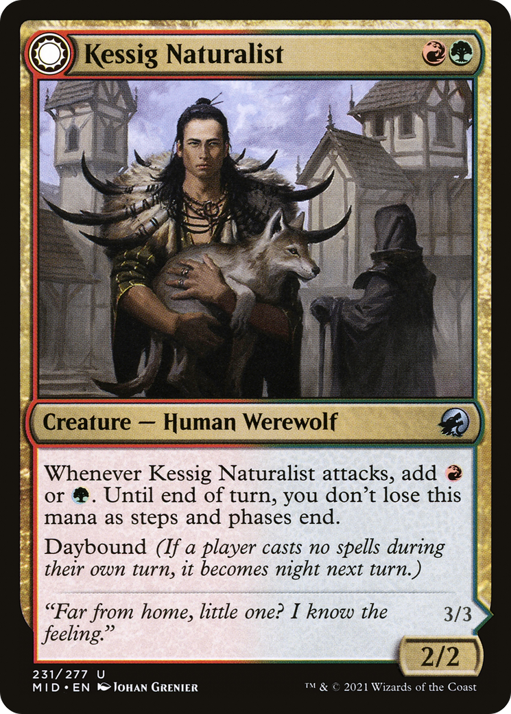 Kessig Naturalist // Lord of the Ulvenwald [Innistrad: Midnight Hunt] | Grognard Games