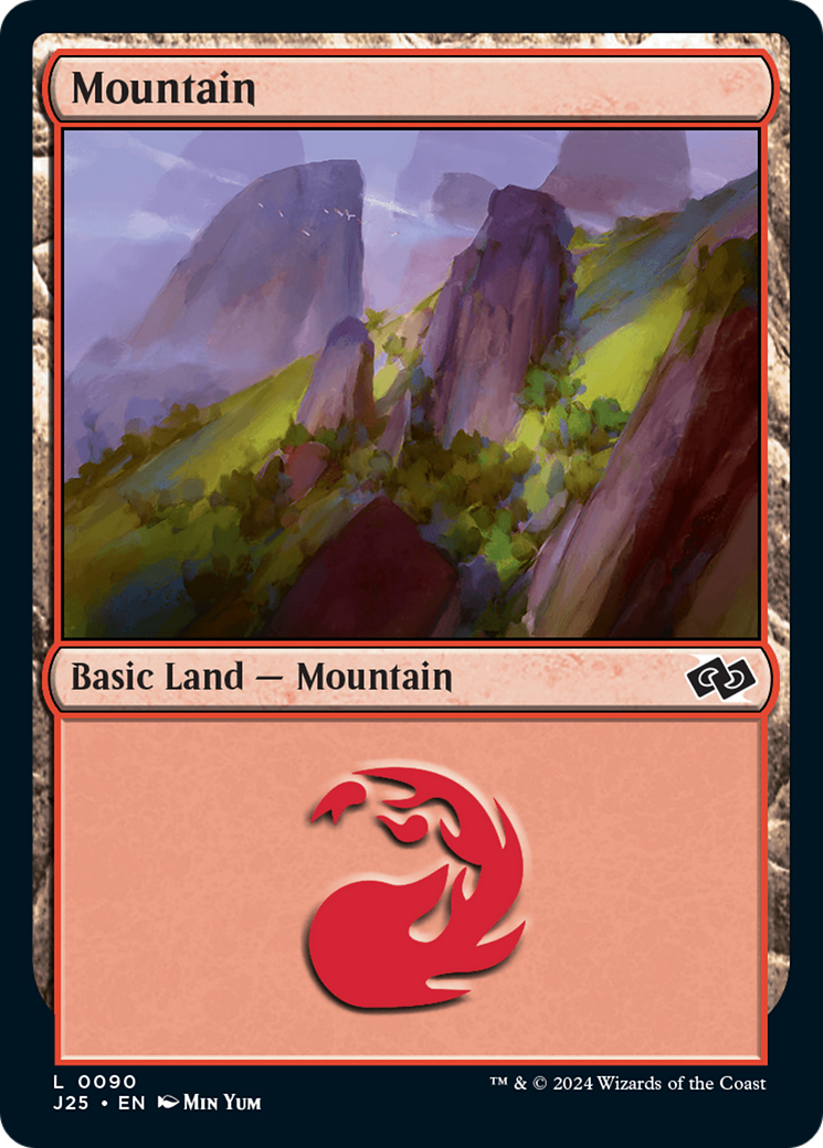 Mountain (90) [Foundations Jumpstart] | Grognard Games