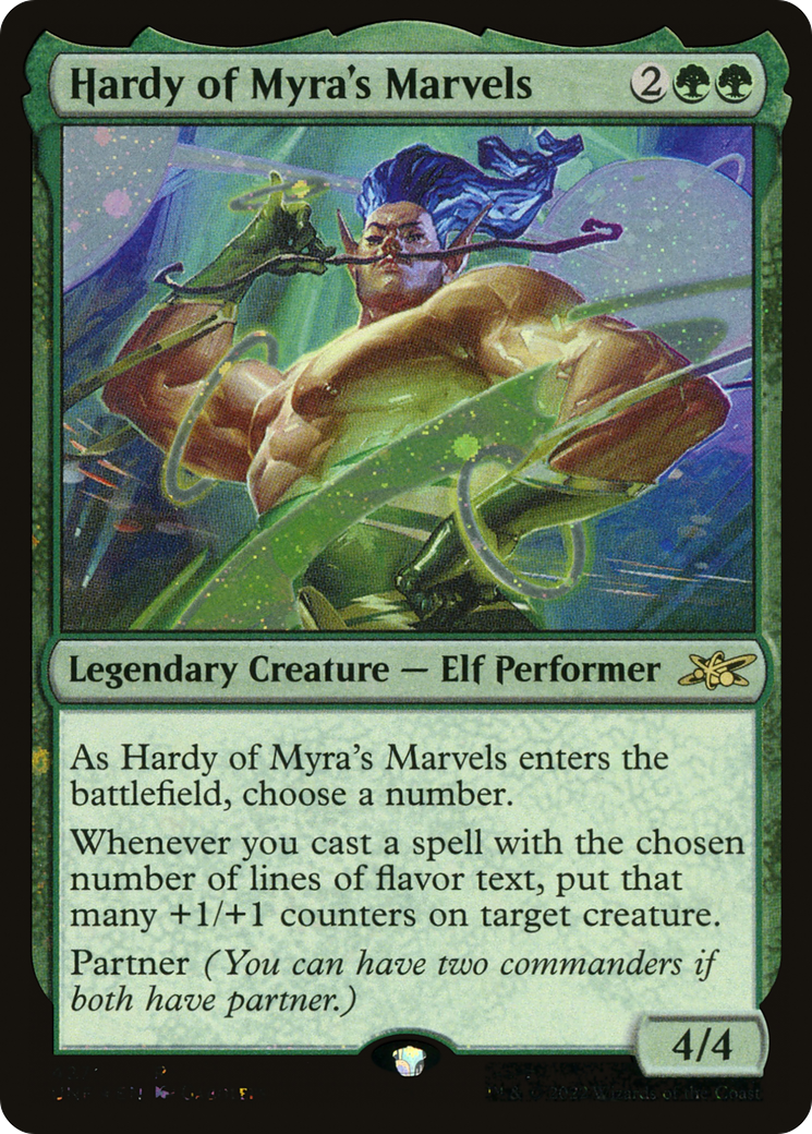 Hardy of Myra's Marvels (Galaxy Foil) [Unfinity] | Grognard Games