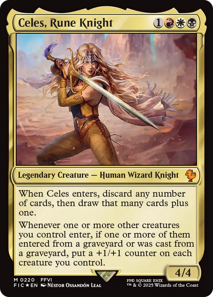 Celes, Rune Knight [FINAL FANTASY Commander] | Grognard Games