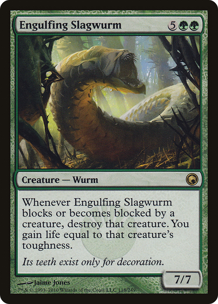 Engulfing Slagwurm [Scars of Mirrodin] | Grognard Games
