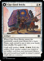 Clay-Fired Bricks // Cosmium Kiln [The Lost Caverns of Ixalan] | Grognard Games