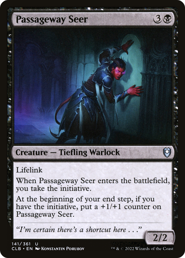 Passageway Seer [Commander Legends: Battle for Baldur's Gate] | Grognard Games