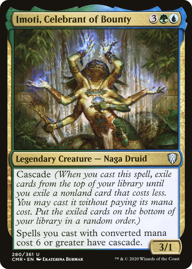 Imoti, Celebrant of Bounty [Commander Legends] | Grognard Games