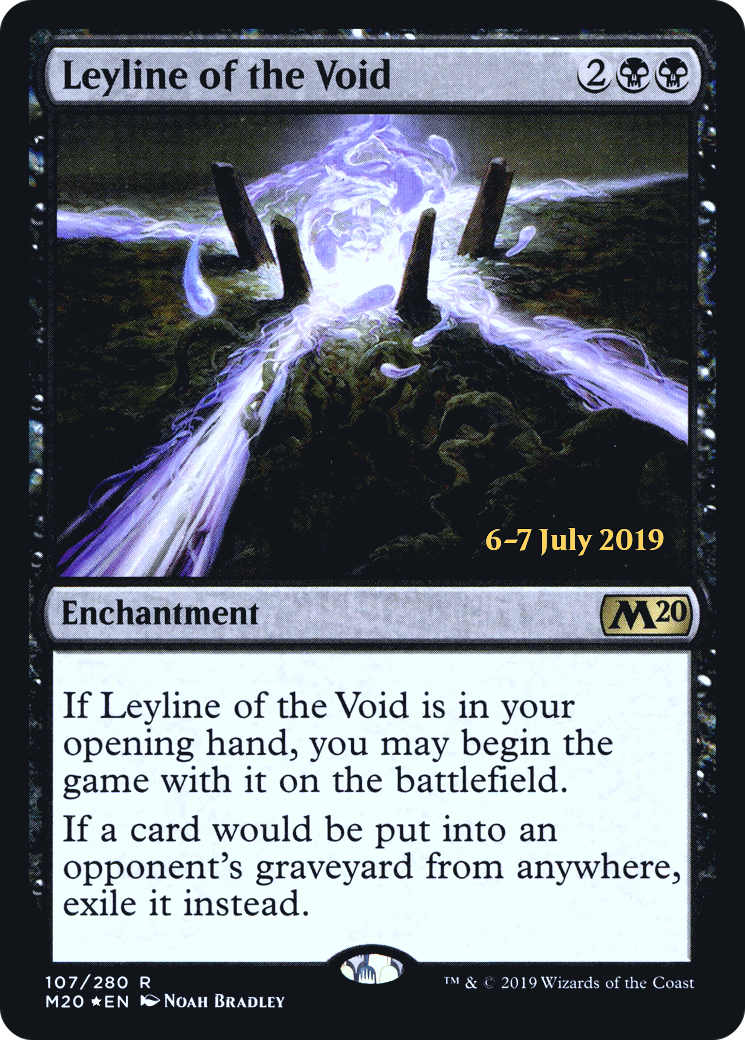 Leyline of the Void  [Core Set 2020 Prerelease Promos] | Grognard Games