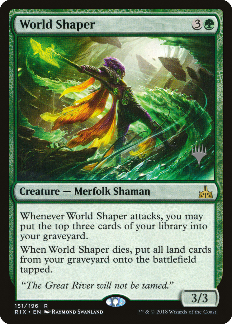 World Shaper (Promo Pack) [Rivals of Ixalan Promos] | Grognard Games