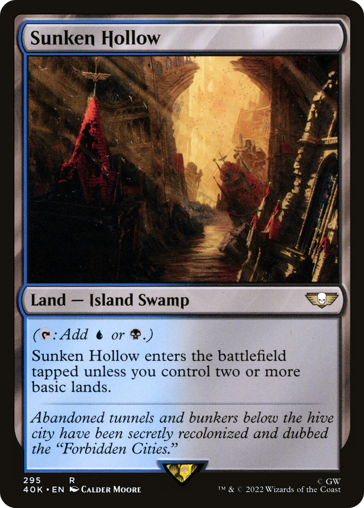 Sunken Hollow [Universes Beyond: Warhammer 40,000] | Grognard Games
