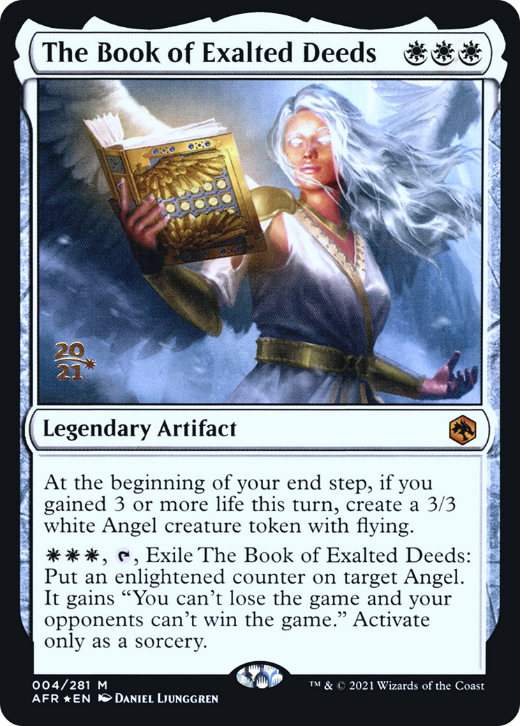 The Book of Exalted Deeds [Dungeons & Dragons: Adventures in the Forgotten Realms Prerelease Promos] | Grognard Games