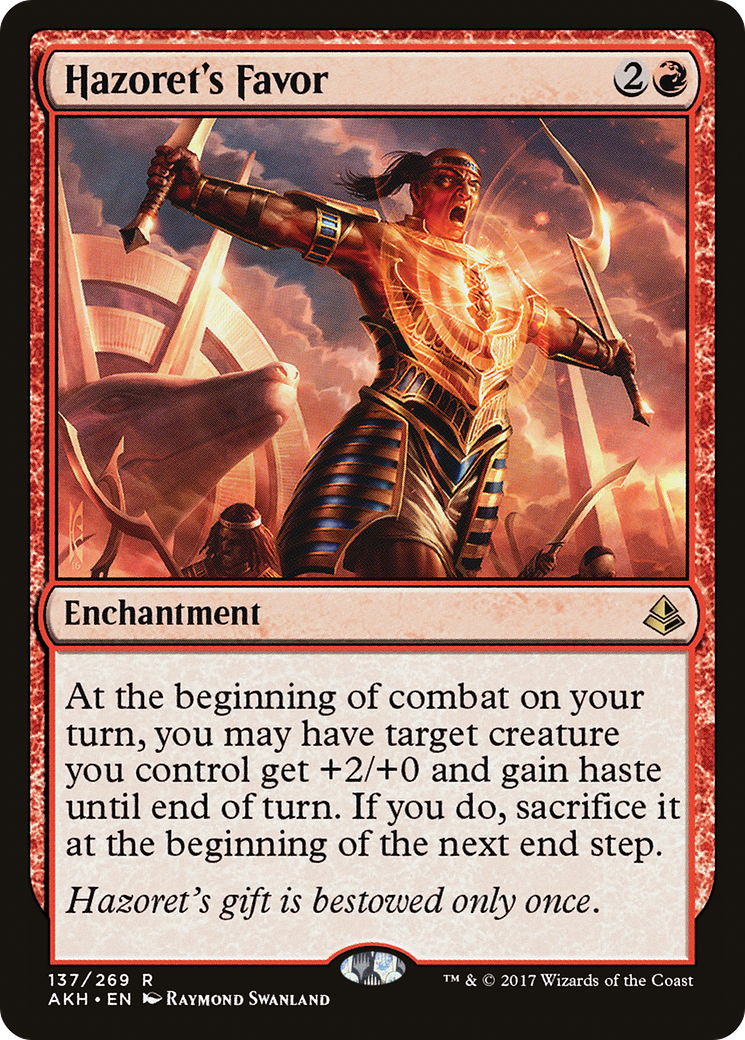 Hazoret's Favor [Amonkhet] | Grognard Games