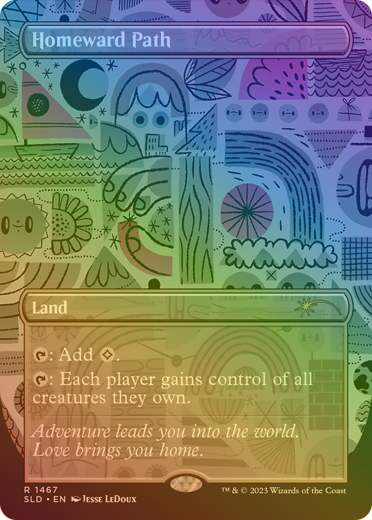 Homeward Path (Rainbow Foil) [Secret Lair Drop Series] | Grognard Games