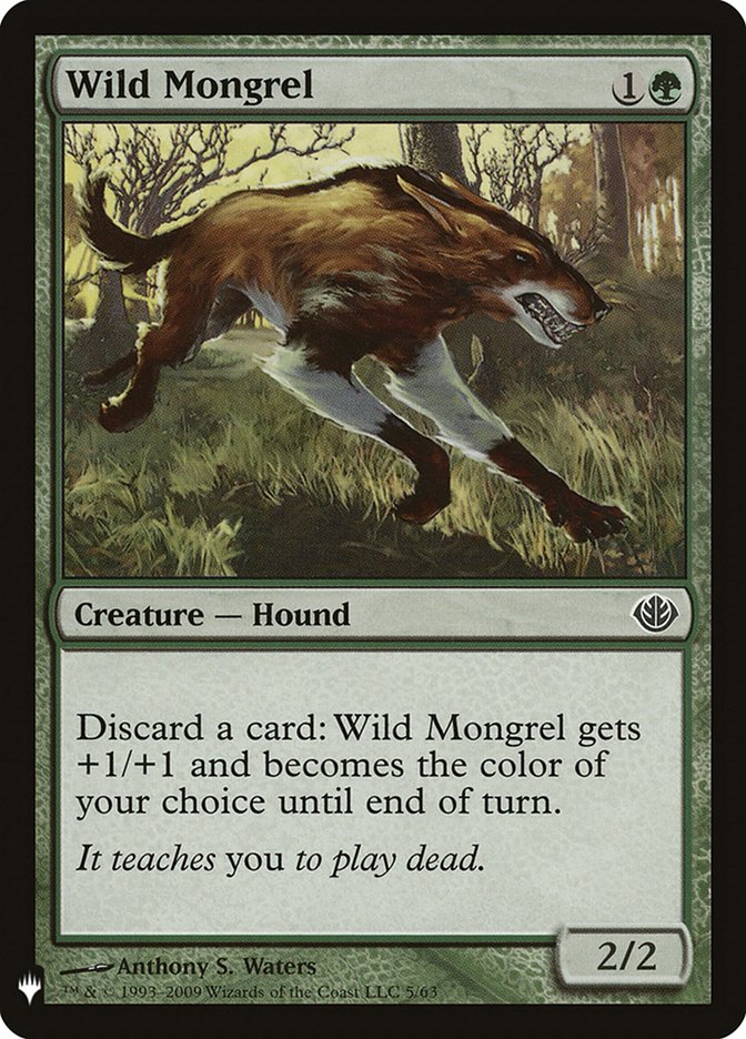 Wild Mongrel [Mystery Booster] | Grognard Games