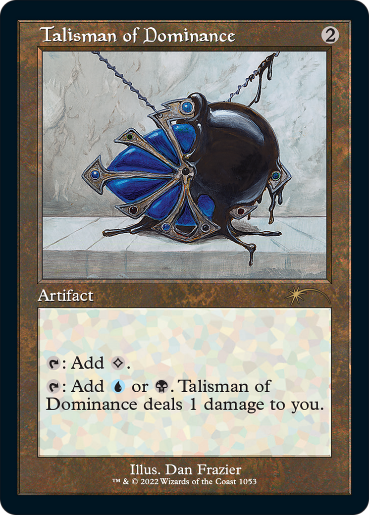 Talisman of Dominance (SLD-1053) - Secret Lair Drop Etched Foil | Grognard Games