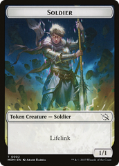 Soldier // Kraken Double-Sided Token [March of the Machine Tokens] | Grognard Games