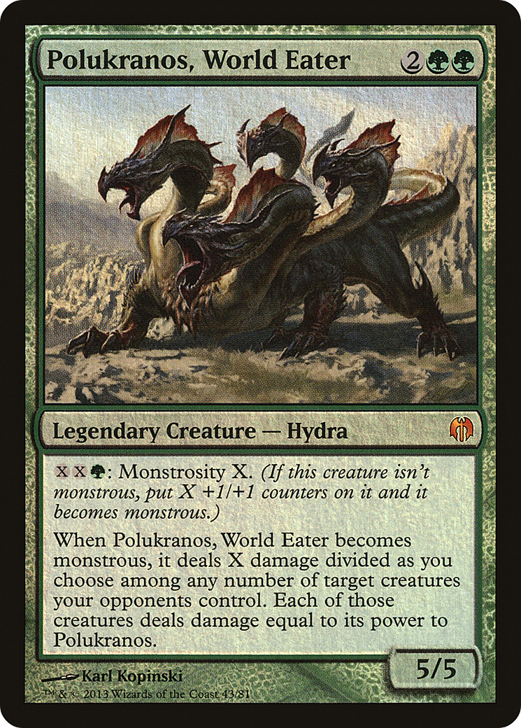Polukranos, World Eater [Duel Decks: Heroes vs. Monsters] | Grognard Games