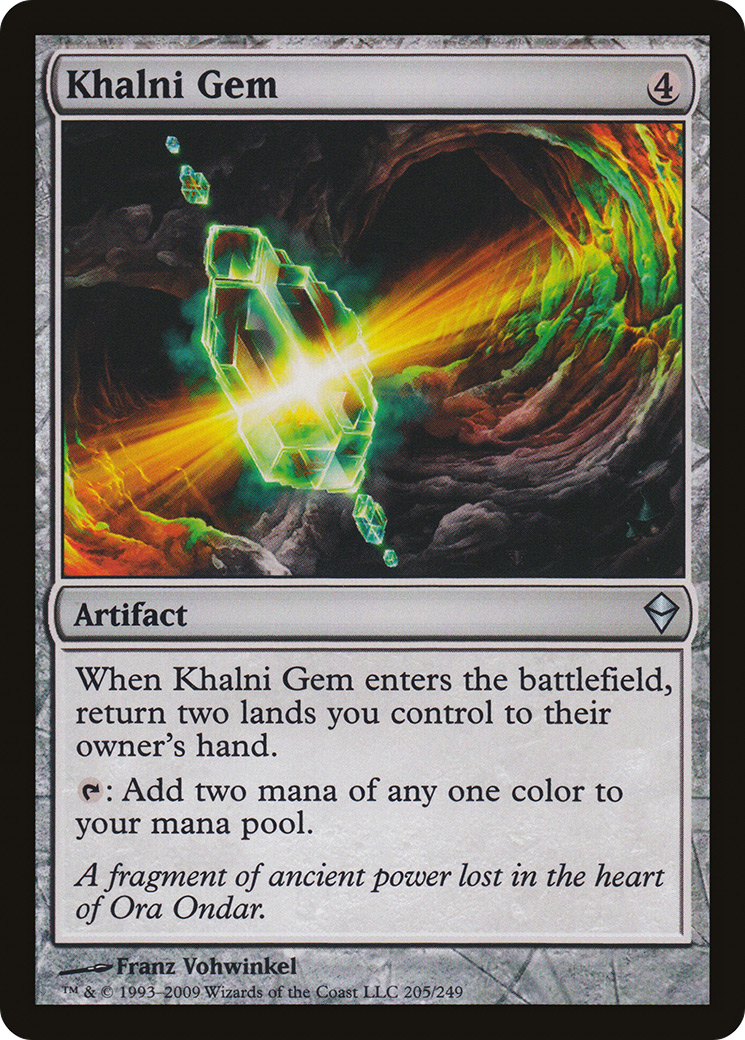Khalni Gem [Zendikar] | Grognard Games