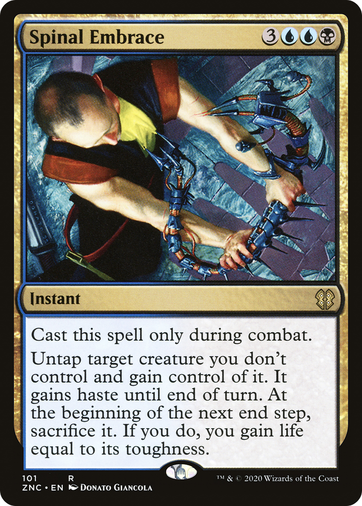 Spinal Embrace [Zendikar Rising Commander] | Grognard Games