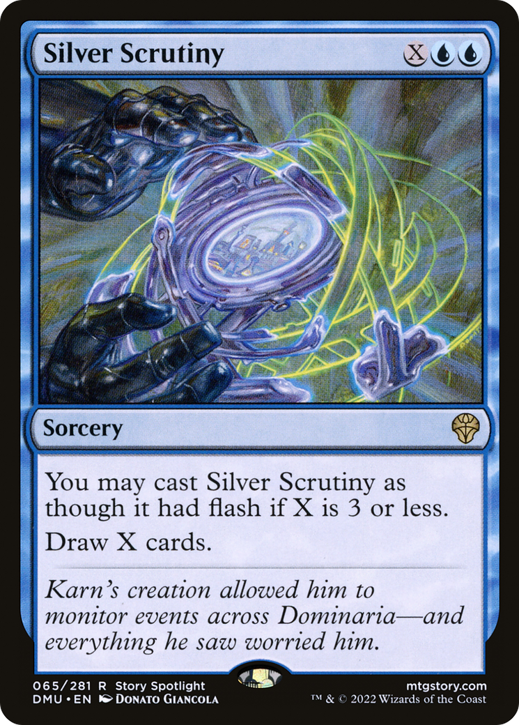 Silver Scrutiny [Dominaria United] | Grognard Games