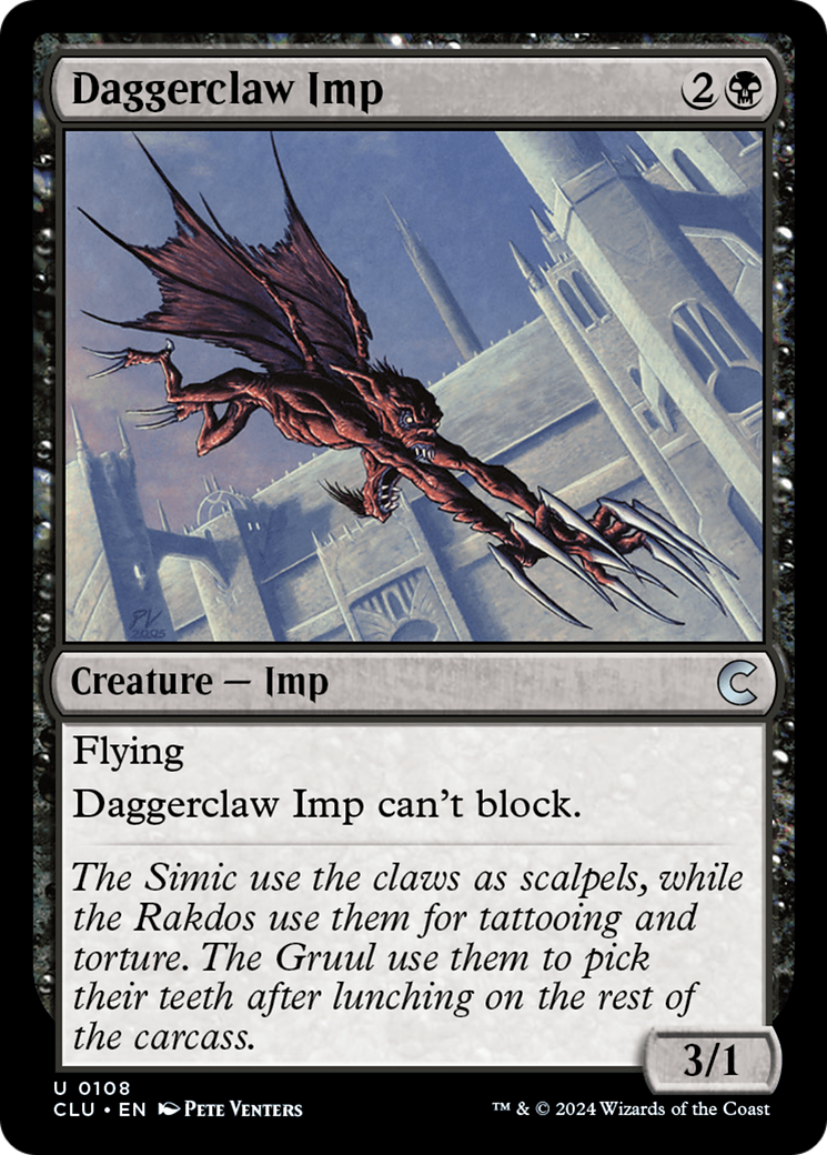 Daggerclaw Imp [Ravnica: Clue Edition] | Grognard Games