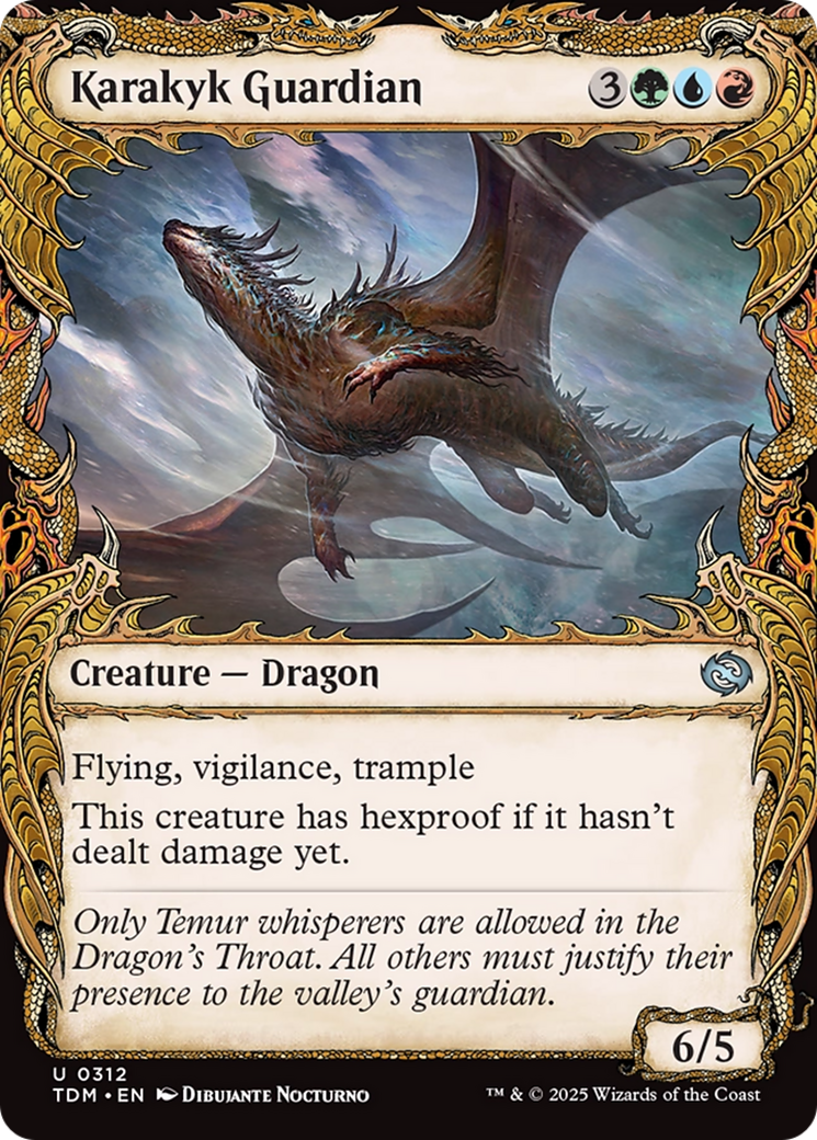 Karakyk Guardian (Showcase) [Tarkir: Dragonstorm] | Grognard Games