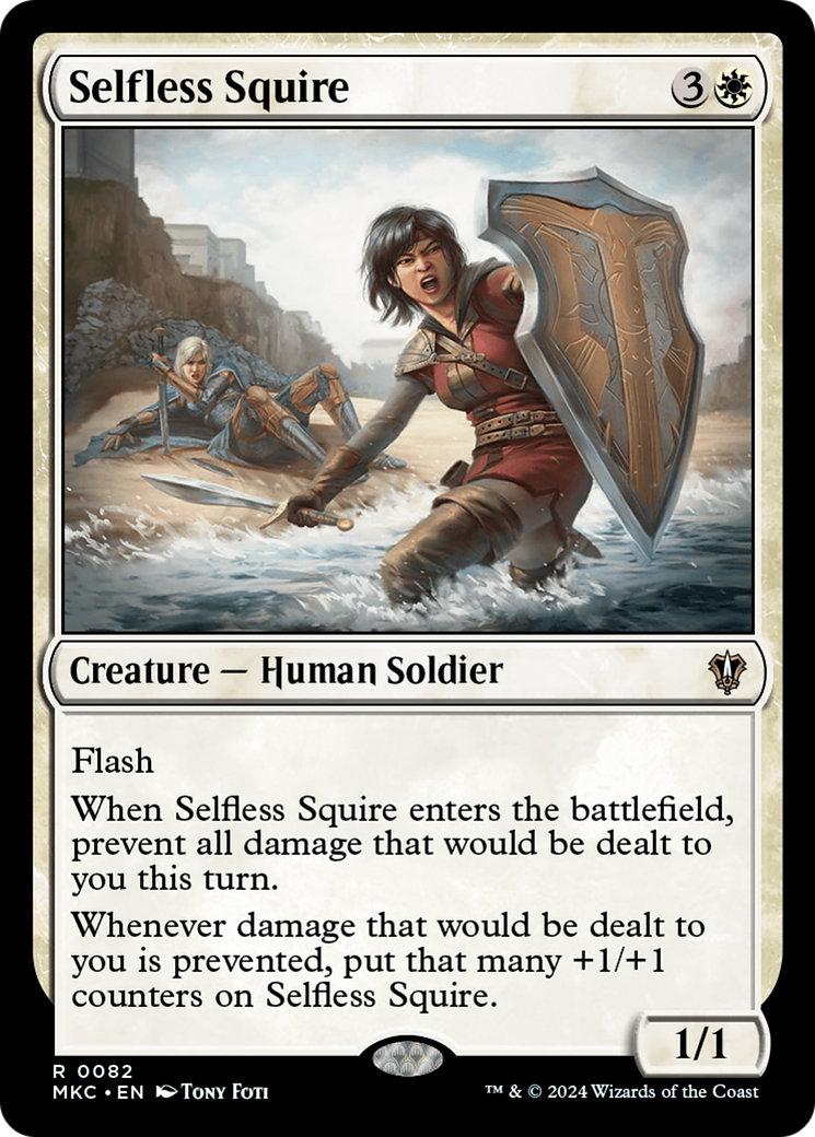 Selfless Squire [Murders at Karlov Manor Commander] | Grognard Games