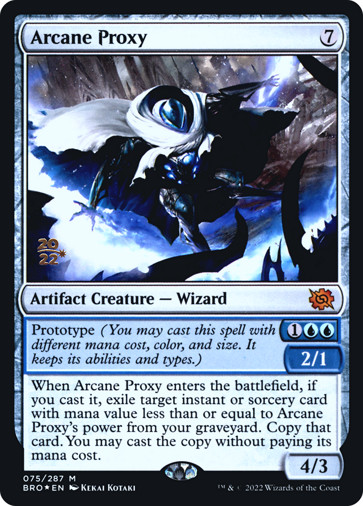 Arcane Proxy [The Brothers' War: Prerelease Promos] | Grognard Games