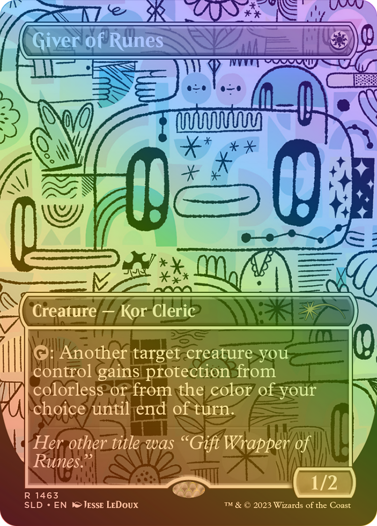 Giver of Runes (Rainbow Foil) [Secret Lair Drop Series] | Grognard Games