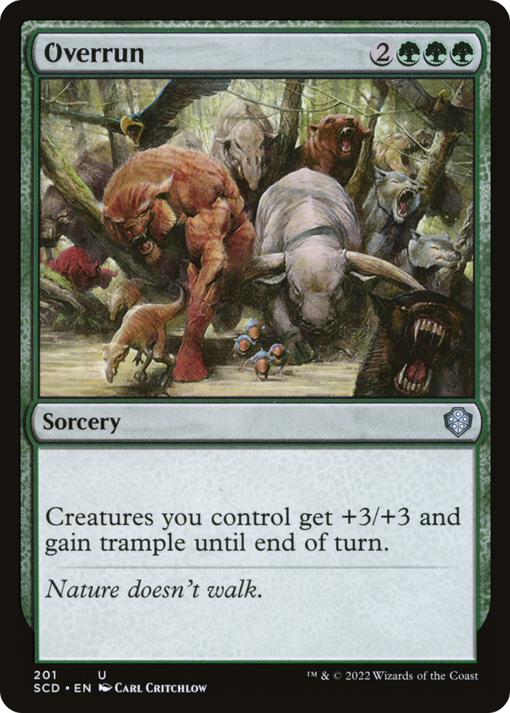 Overrun [Starter Commander Decks] | Grognard Games