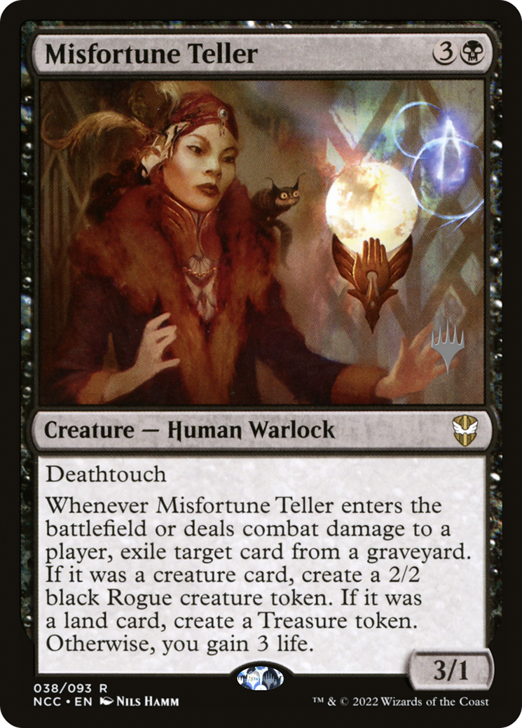 Misfortune Teller (Promo Pack) [Streets of New Capenna Commander Promos] | Grognard Games