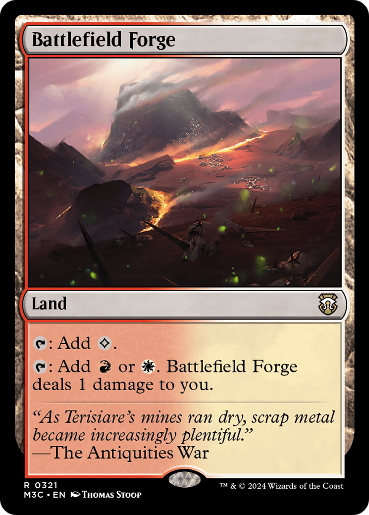 Battlefield Forge (M3C-321) - Modern Horizons 3 Commander Foil | Grognard Games
