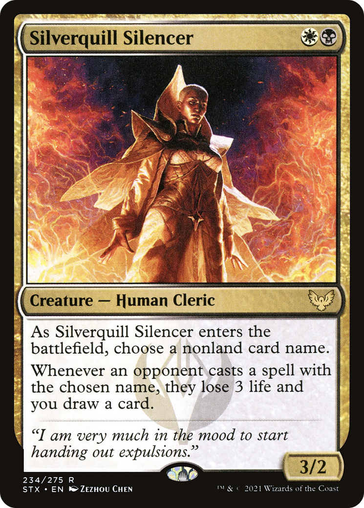 Silverquill Silencer [Strixhaven: School of Mages] | Grognard Games