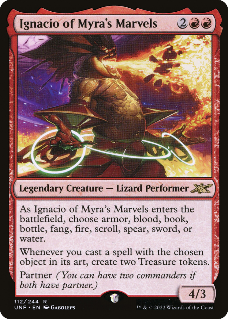 Ignacio of Myra's Marvels [Unfinity] | Grognard Games