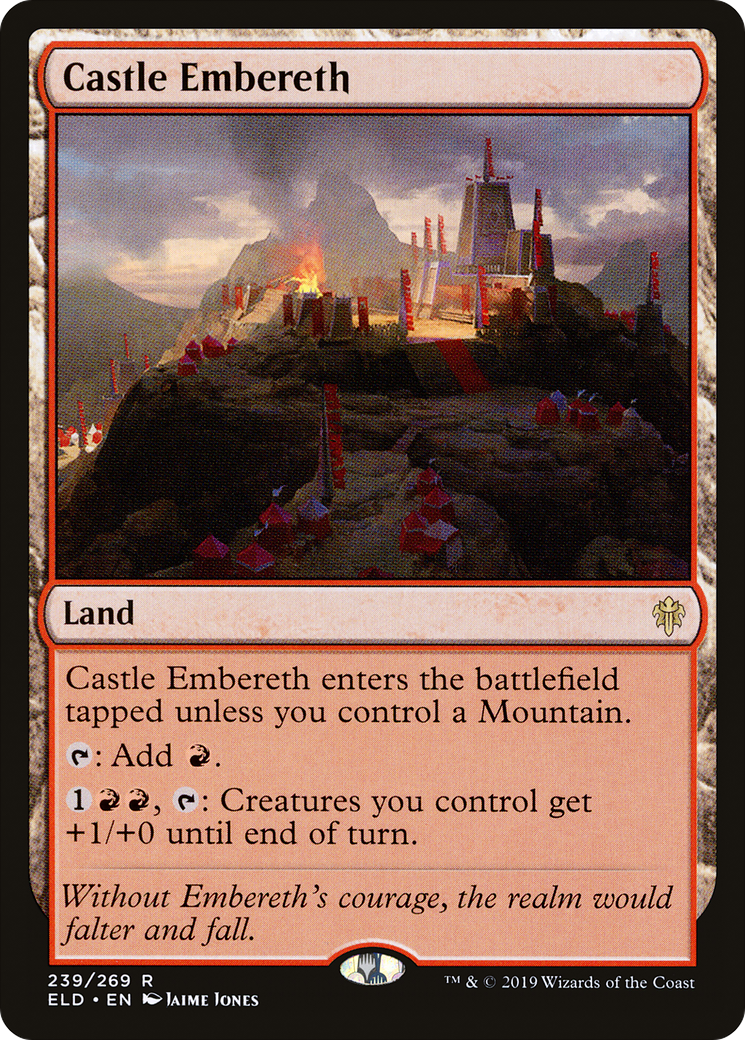Castle Embereth [Throne of Eldraine] | Grognard Games