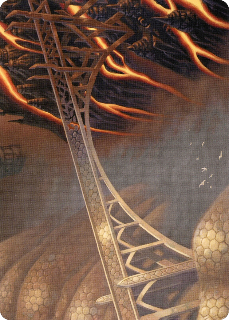 Rustvale Bridge Art Card [Modern Horizons 2 Art Series] | Grognard Games