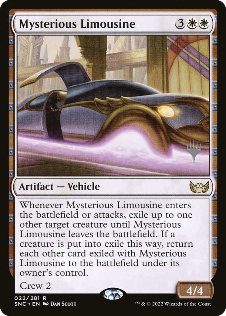 Mysterious Limousine (Promo Pack) [Streets of New Capenna Promos] | Grognard Games